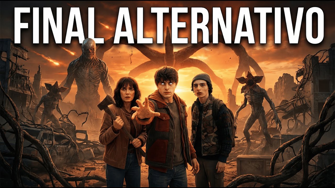 Final Alternativo de Stranger Things com IA - O Que Você Sempre Pediu!