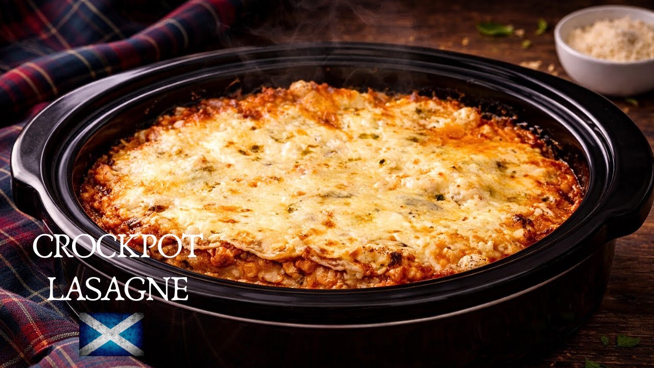 The BEST Slow Cooker Lasagne | Crock pot Lasagna :)