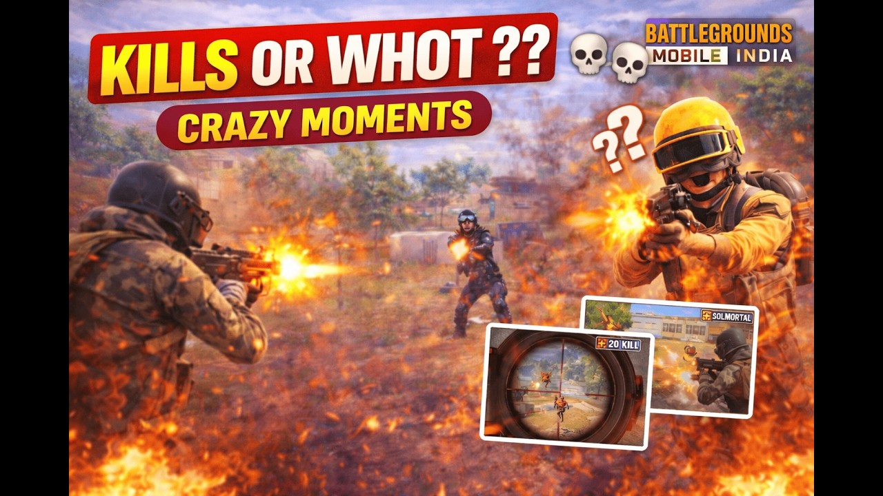 kills or luck?? 😳 bgmi crazy moments