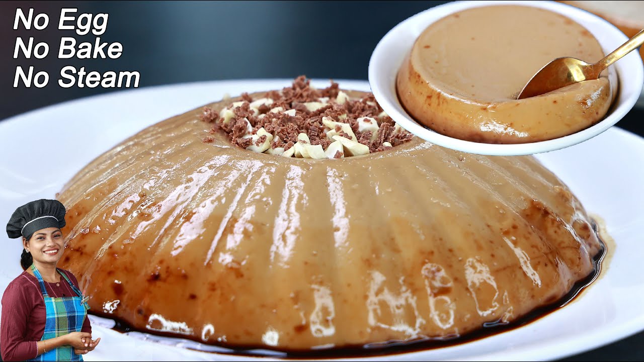 നാവിലലിഞ്ഞുപോകും കോഫീ പുഡ്ഡിംഗ് | No Egg, No Bake, No Steam Coffee Pudding Recipe | Easy Recipe