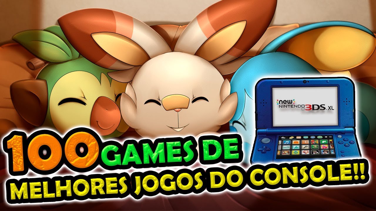Descubra os 100 melhores jogos para Nintendo 3DS - Só os imperdíveis!!