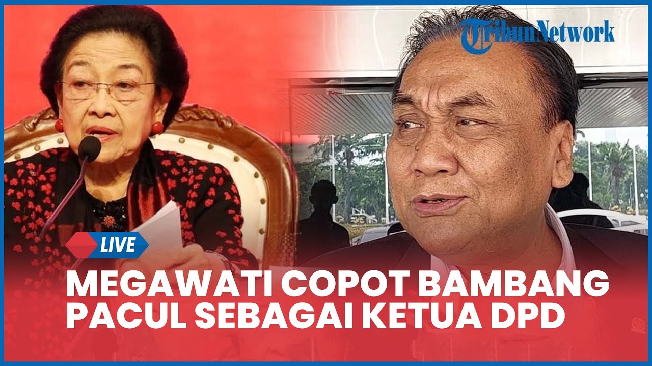 🔴Alasan Megawati Copot Bambang Pacul sebagai Ketua DPD PDIP Jateng yang Kini Digantikan FX Rudy