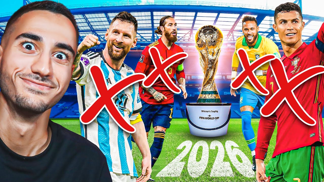 قهرمان جام جهانی 2026 لو رفت😱زودتر جام جهانیو بازی کردم!🤯