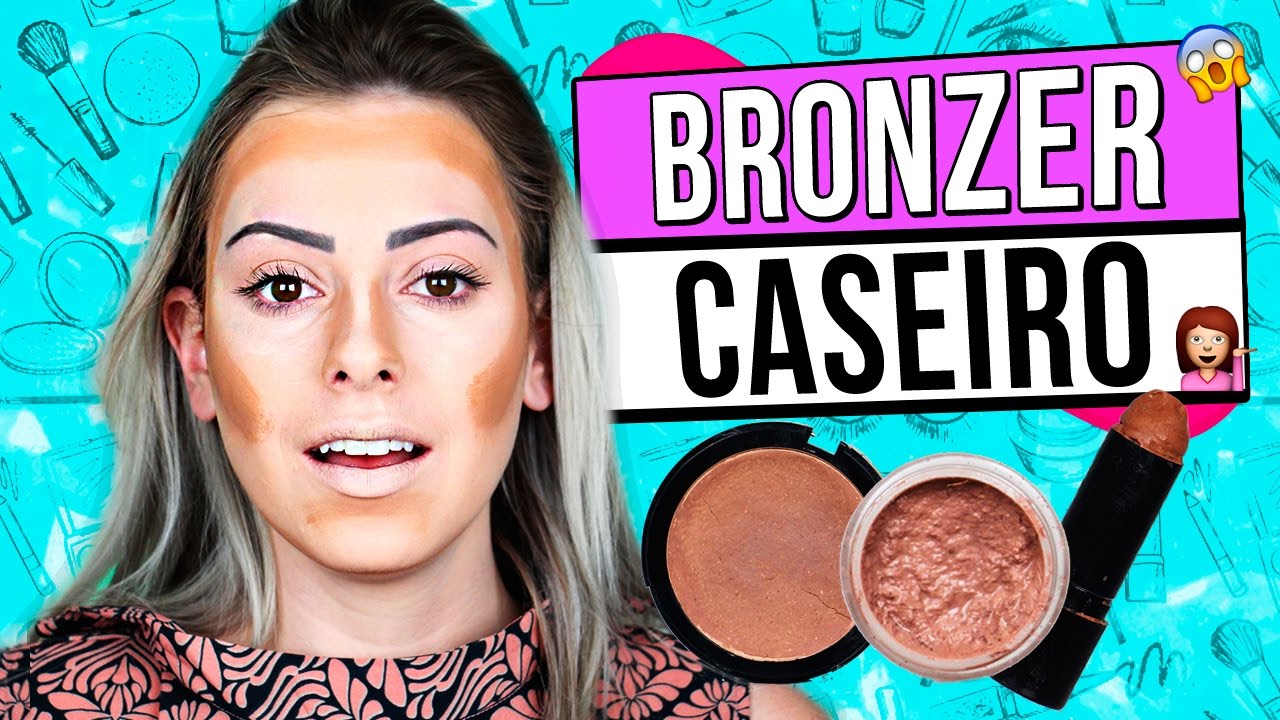 FAÇA SEU BRONZER PARA CONTORNO EM CASA | Amanda Domenico