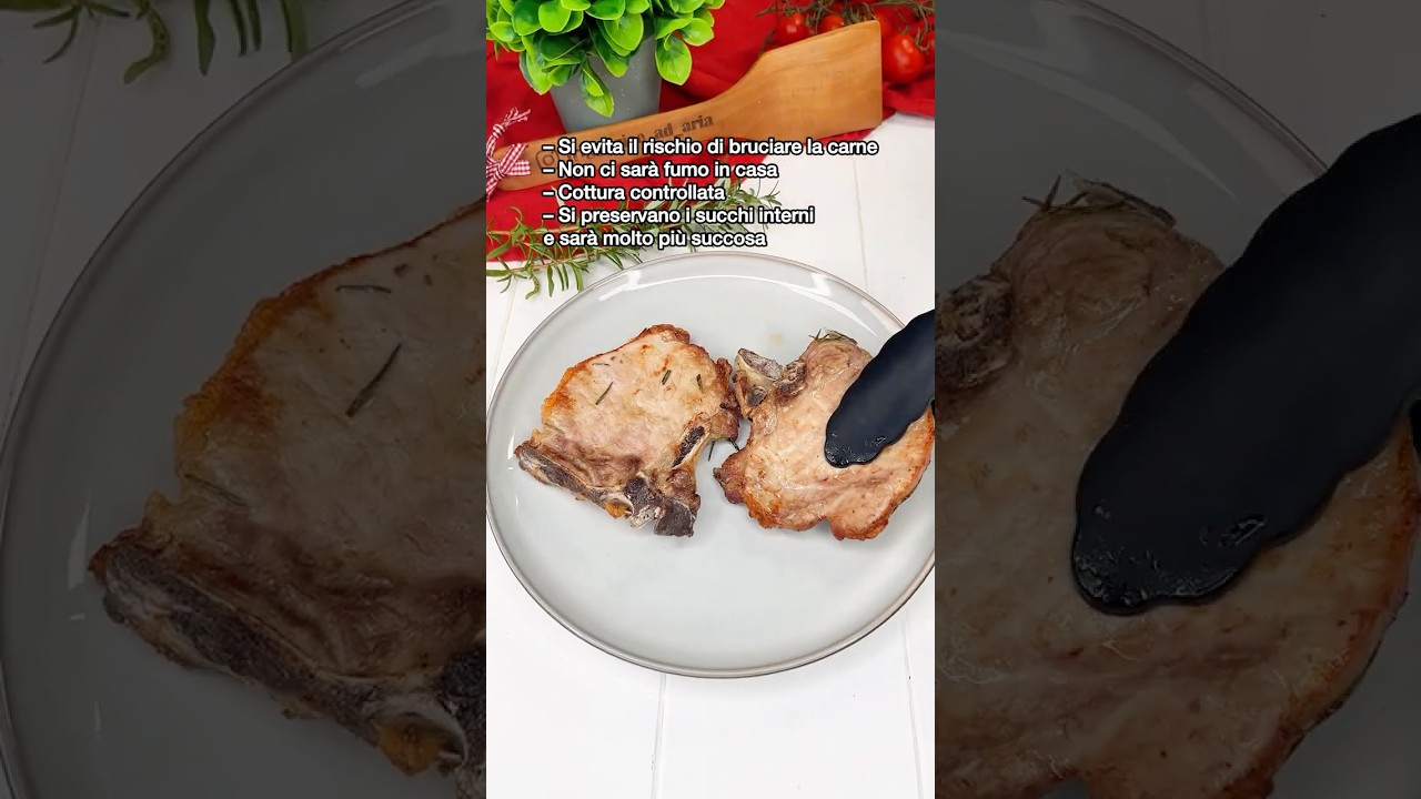 BRACIOLE IN FRIGGITRICE AD ARIA