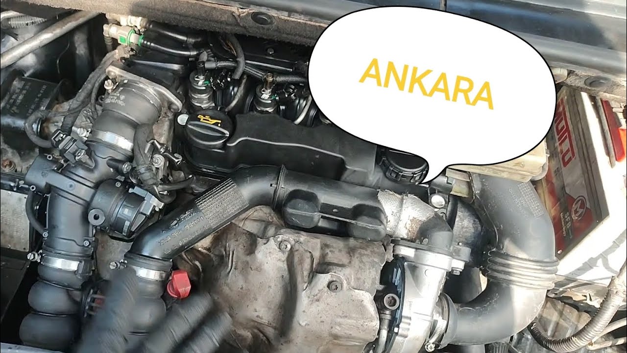 Citroen C4 Picasso kesilemeyen aşırı yağ kaçakları ve turbo enjektör revizyonu Ankara