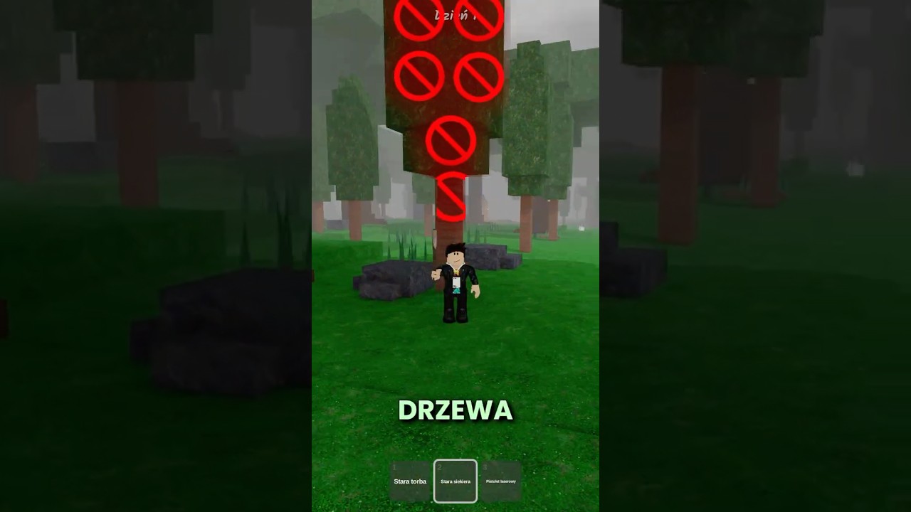 Czy Da Się Przetrwać 99 Nocy W Lesie Bez Ścinania Drzew! #roblox #poradnik