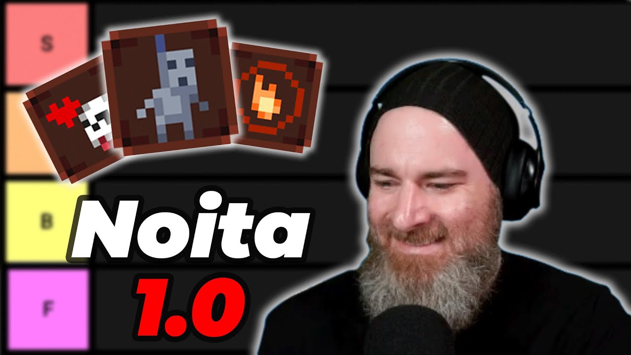 Noita 1.0 (Updated) Perk Tier List // McQueeb