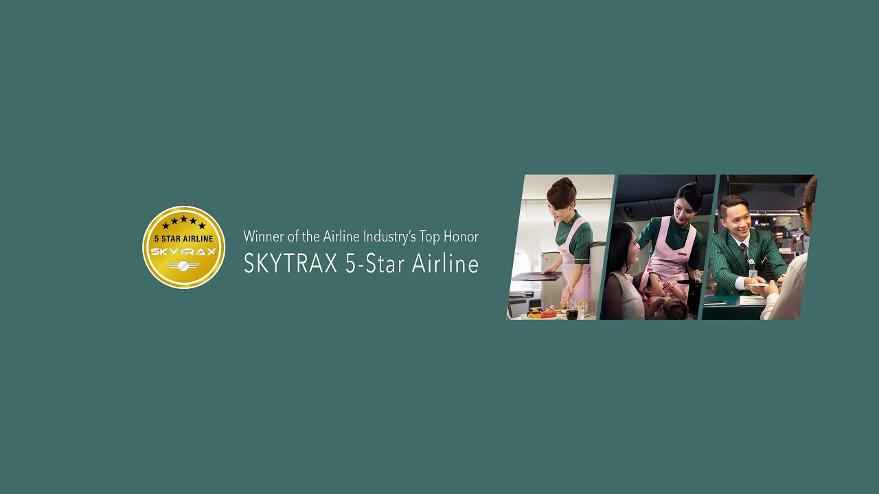 We are EVA Air - SKYTRAX 5-Star Airline