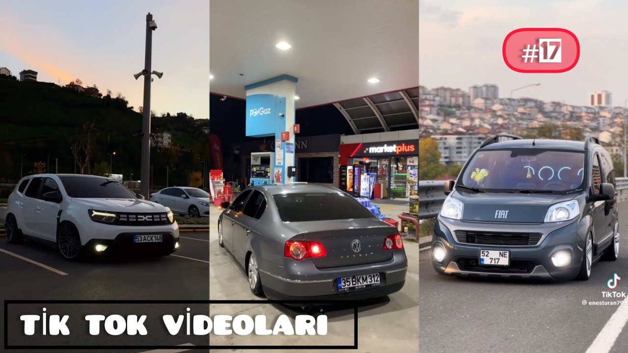 MODİFİYELİ,BASIK ARABALAR TR'TEK|TİK TOK VİDEOLARI #17