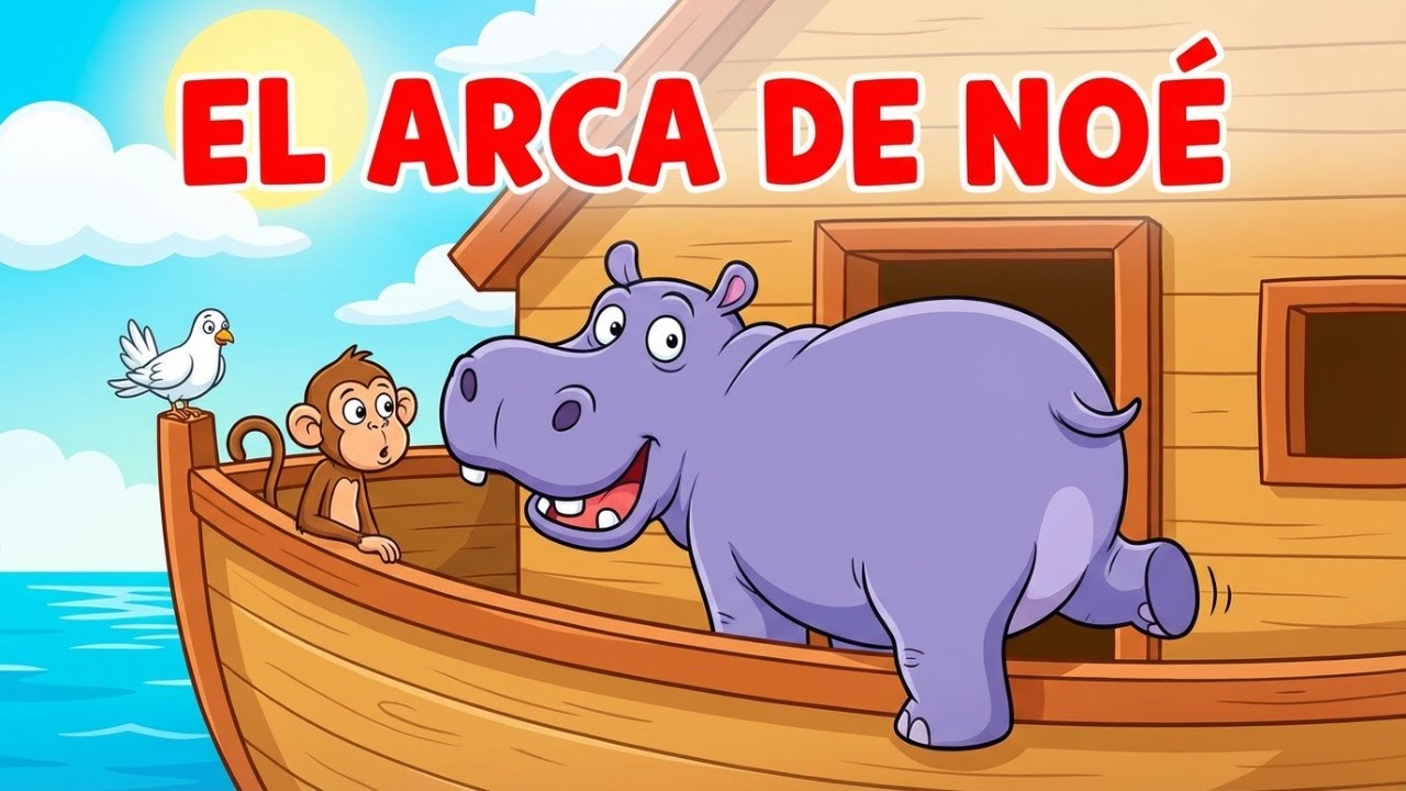 El Arca de Noé 🐄🐎🐑 | Canción infantil | Brinca y Juega