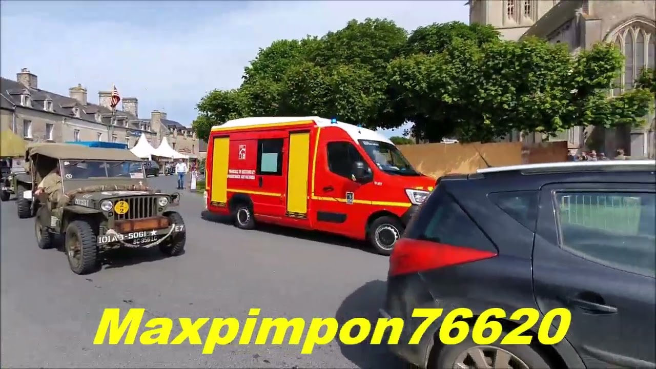 VSAV en urgence / SDIS 50