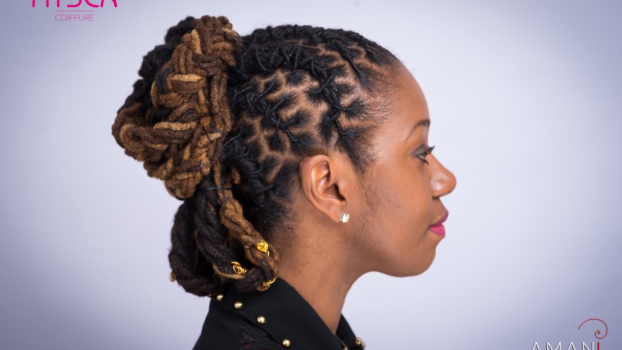 Comment réaliser un chignon avec des locks