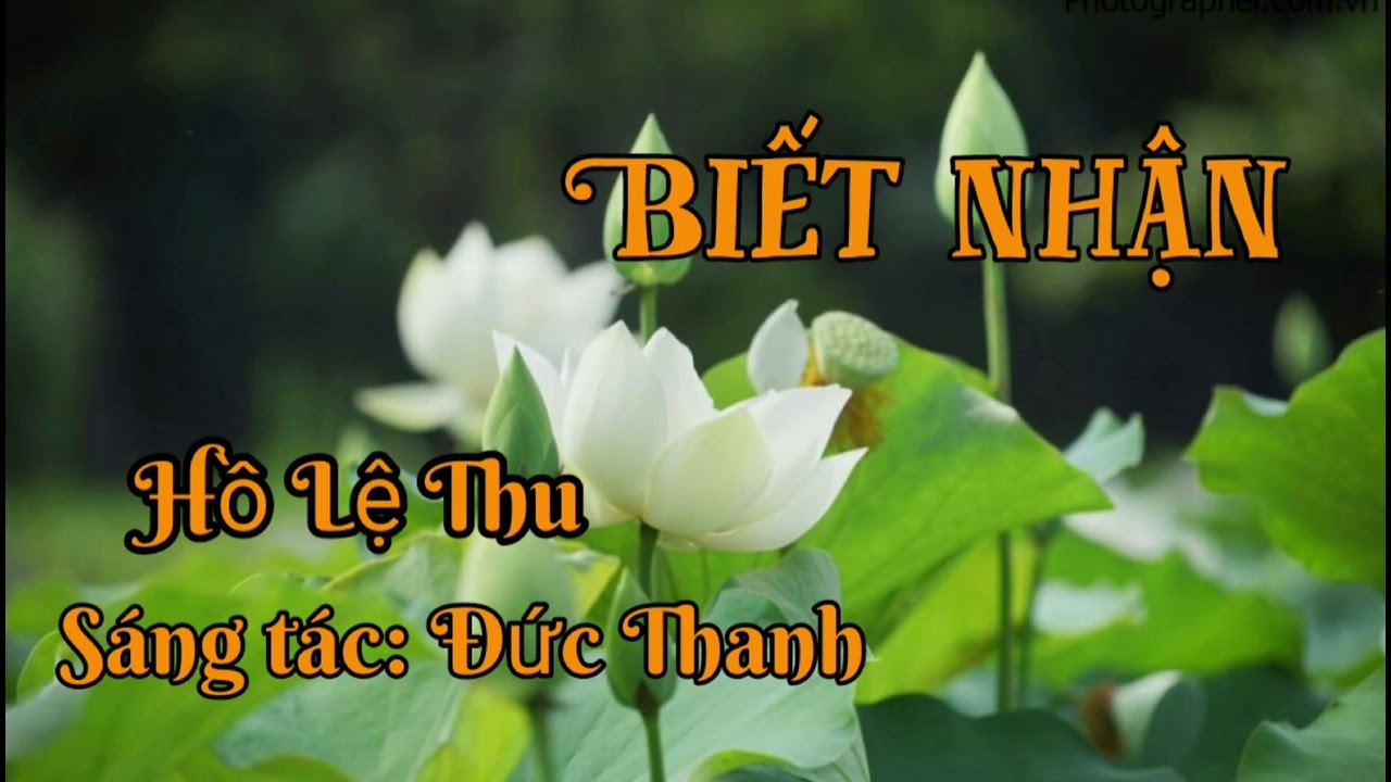 Biết Nhận / Hồ Lệ Thu. Cho đi là tâm Phật, nhưng biết nhận mới phi thường.