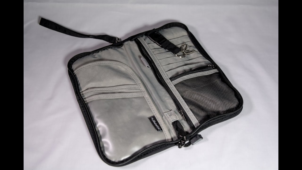 ZOPPEN RFID TRAVEL WALLET & DUCUMENTS ORGANIZER CASE