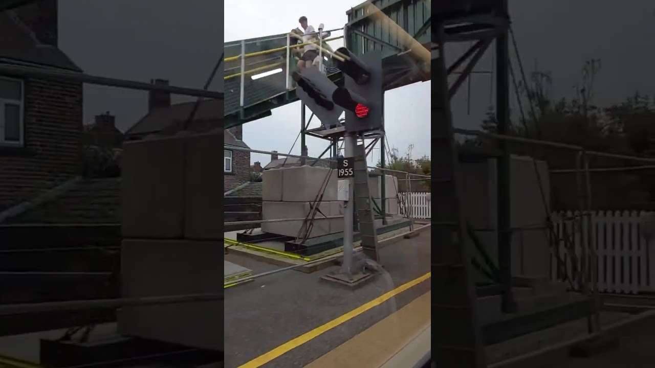 LNER Class 801 Departing Selby