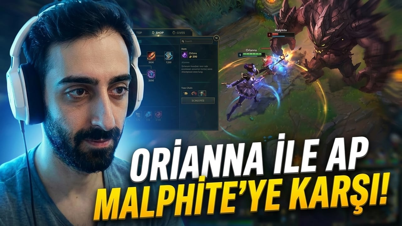 TOP LANE ORİANNA ile Bundan İyisi OLAMAZDI!