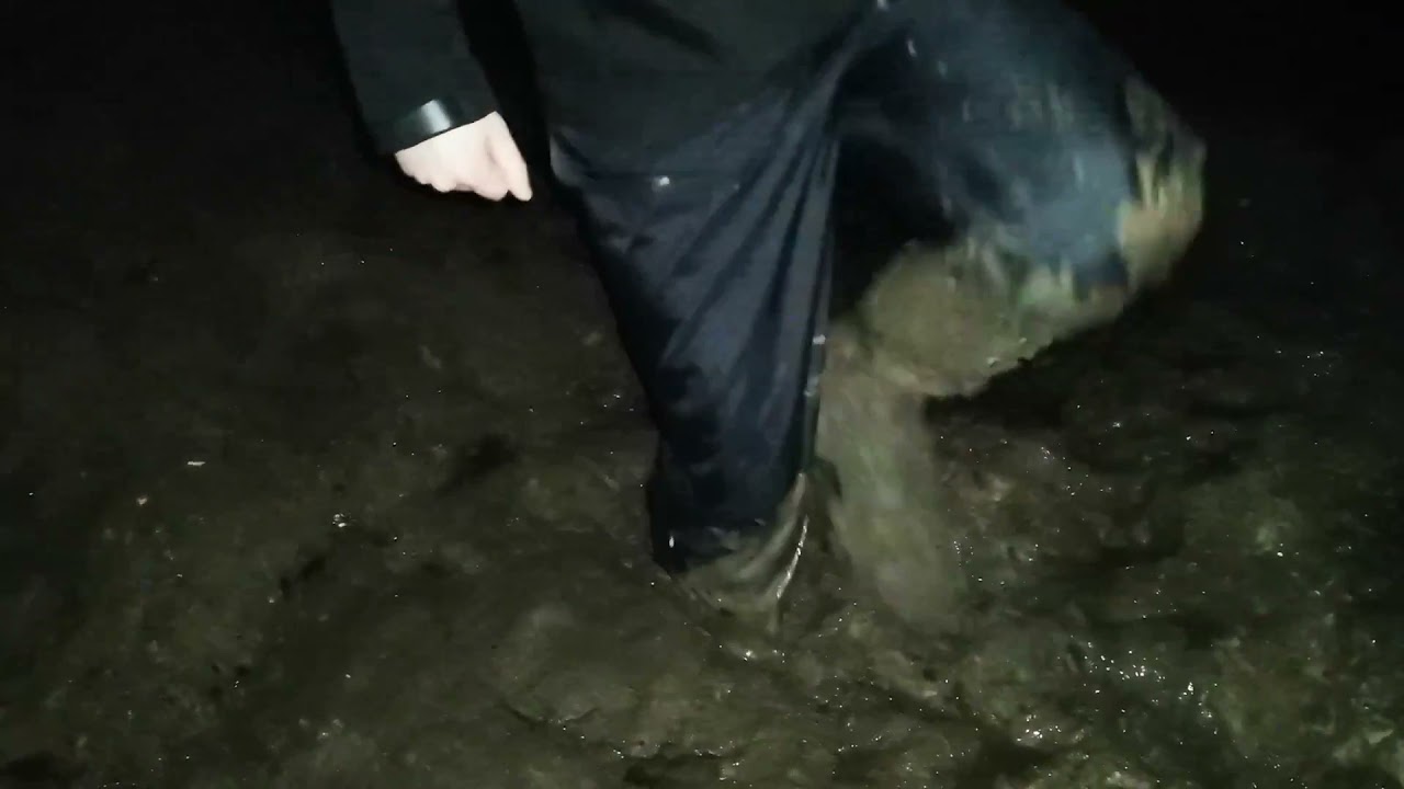 Der Sprung in den Schlamm