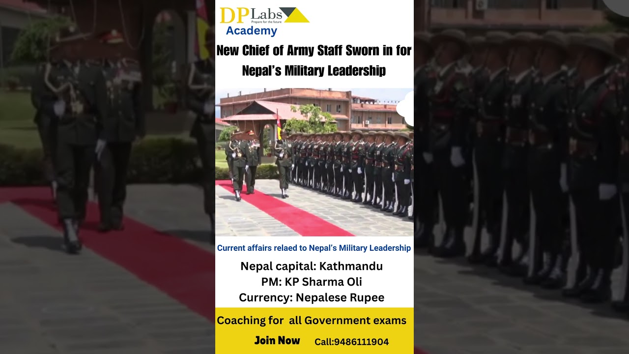 New Chief of Army Staff Sworn in for Nepal&rsquo;s Military Leadership