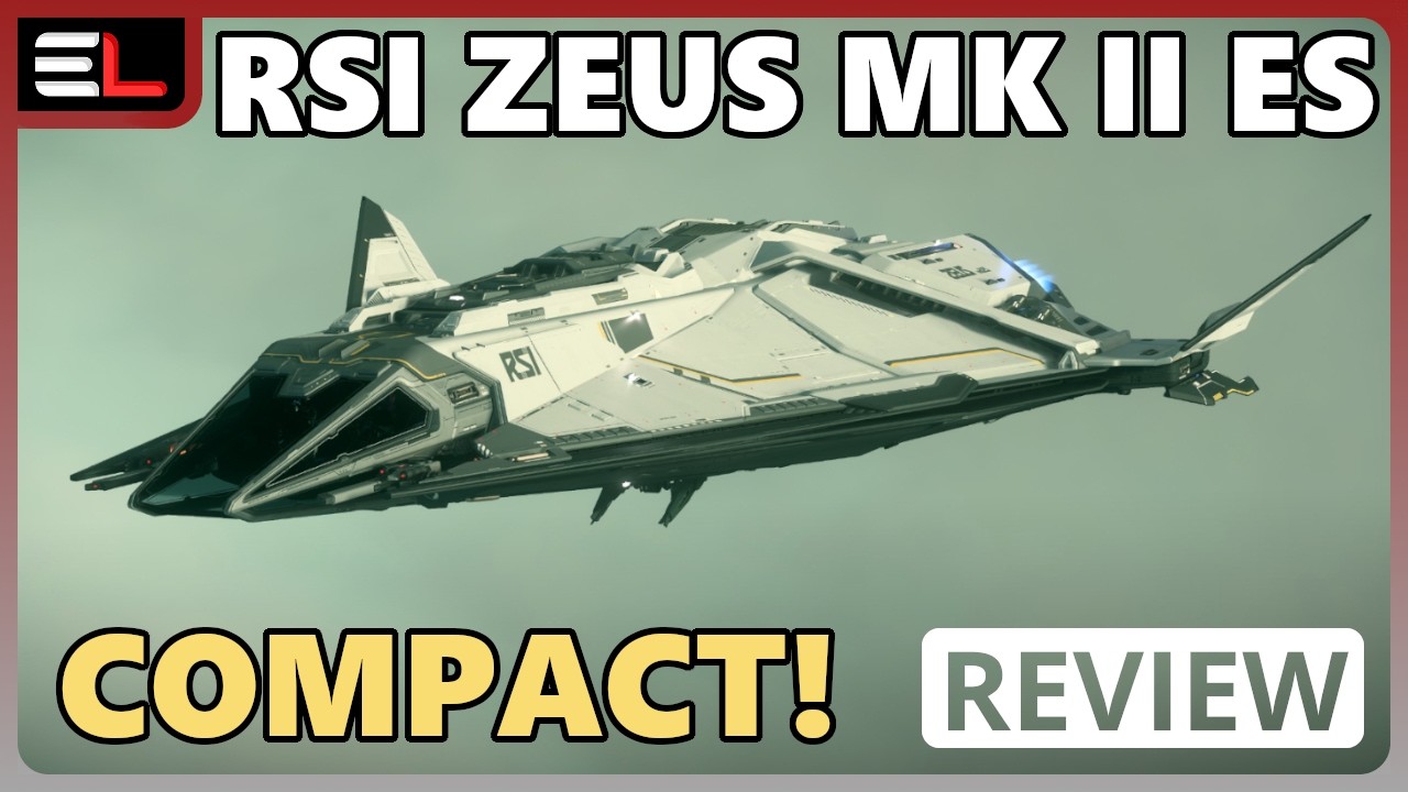 Star Citizen 4.10 &mdash; Обзор за 10 минут (плюс-минус) &mdash; RSI ZEUS MK II ES &mdash; Компактный корабль на ка...