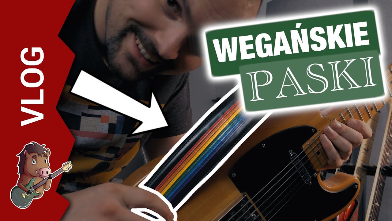 RightOn Straps - eleganckie, wytrzymałe, wegańskie paski do gitary!
