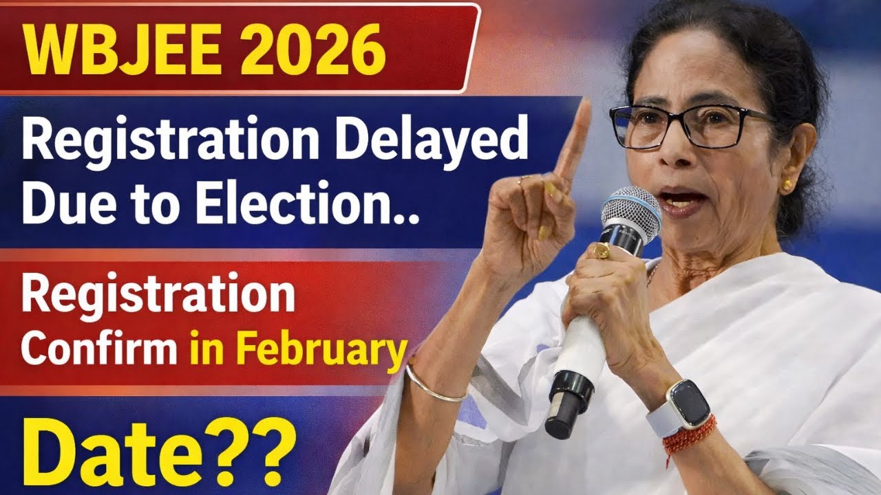 WBJEE 2026 🚨 | Registration Delayed 😳 | WBJEE Registration Date Update #wbjee2026