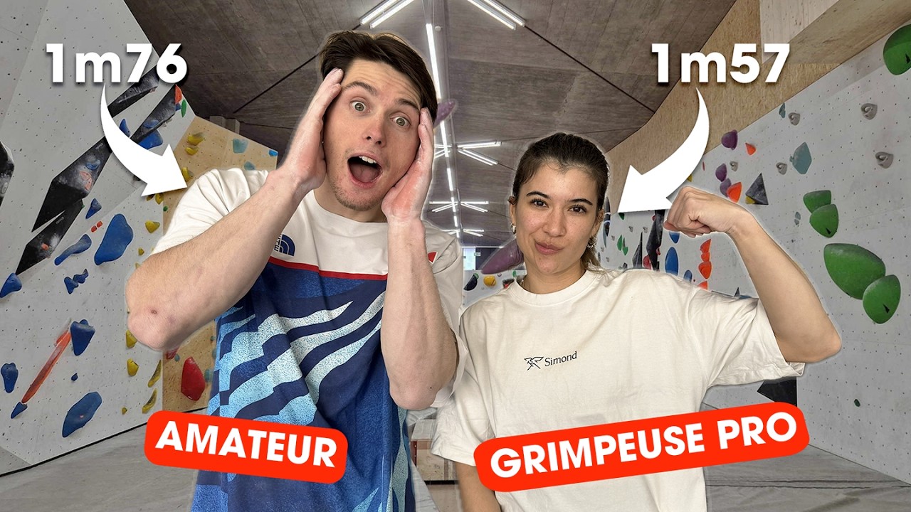 Je grimpe avec une grimpeuse pro (Sofya Yokoyama)