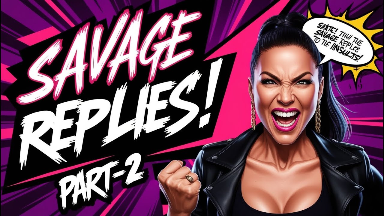 Savage replies to insults 😈| savage comebacks | Part - 2