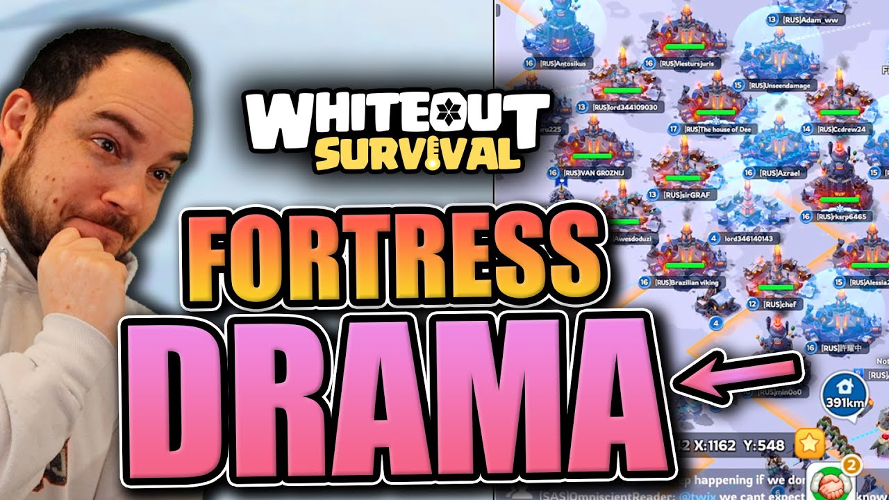 This got out of hand... [fortress capture drama] Whiteout Survival