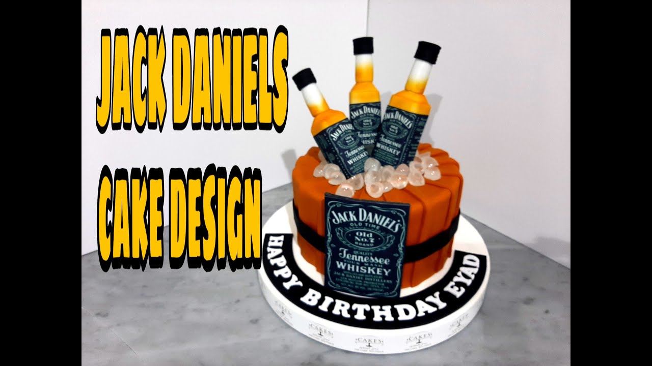 JACK DANIELS cake design  easy to make by LEaRN cake TV  vlog  #106