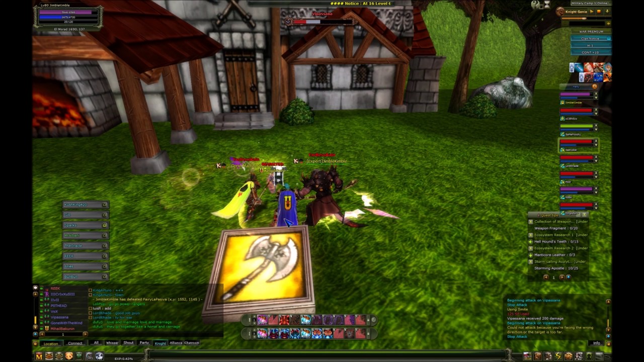 EndlessRain PVP Human Side