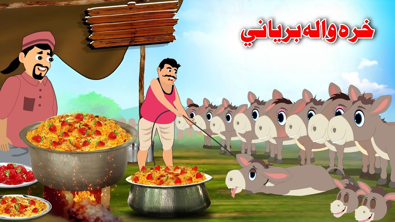 Donkey Biryani | Pashto Kahani 2025 | Pashto New Cartoon