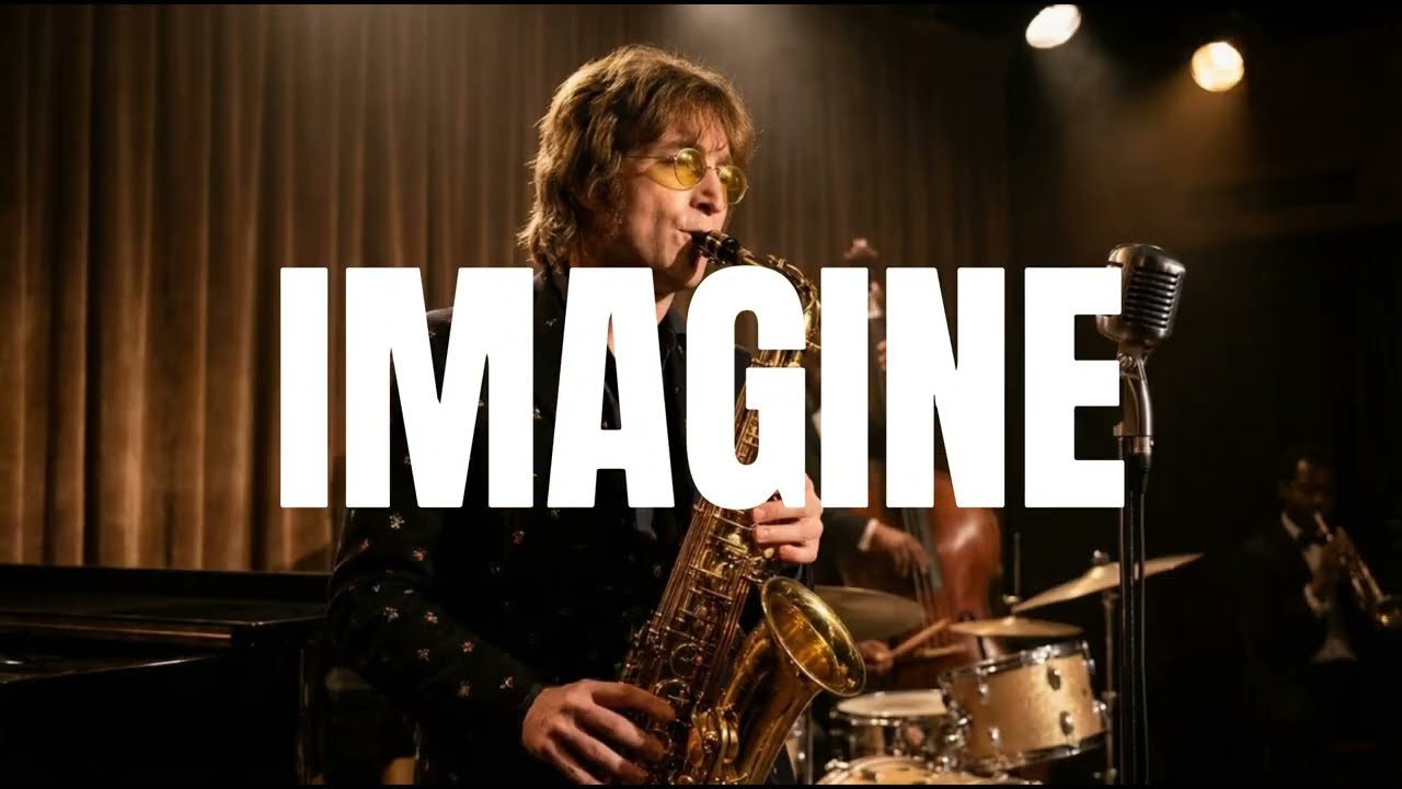Imagine | Smooth Saxophone Jazz Cover for Relaxation