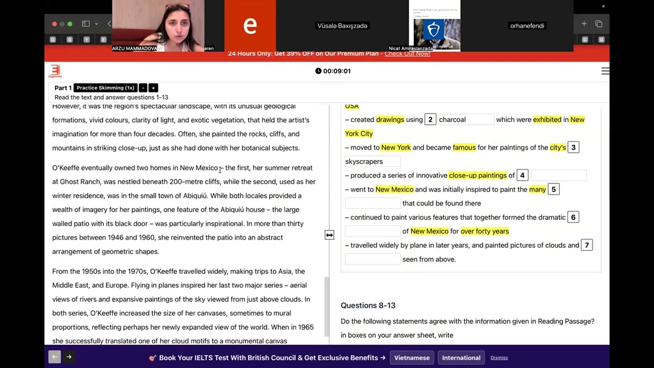 Cambridge 20 – Reading Test 4 | FULL Explanation + Keywords, Paraphrasing & Location