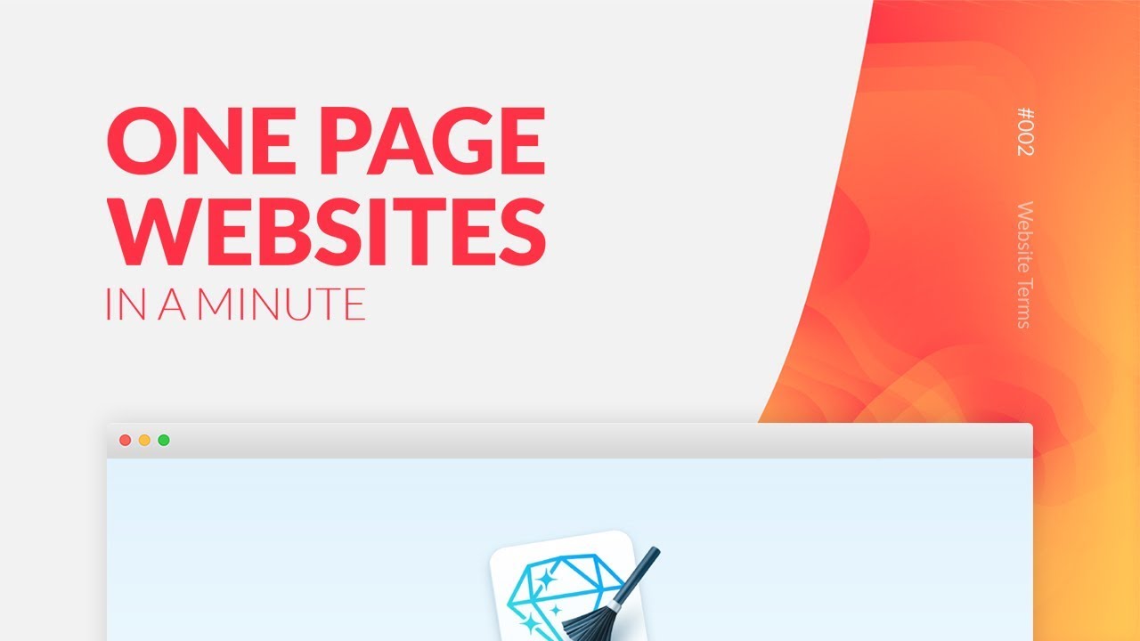 What is a One Page website?