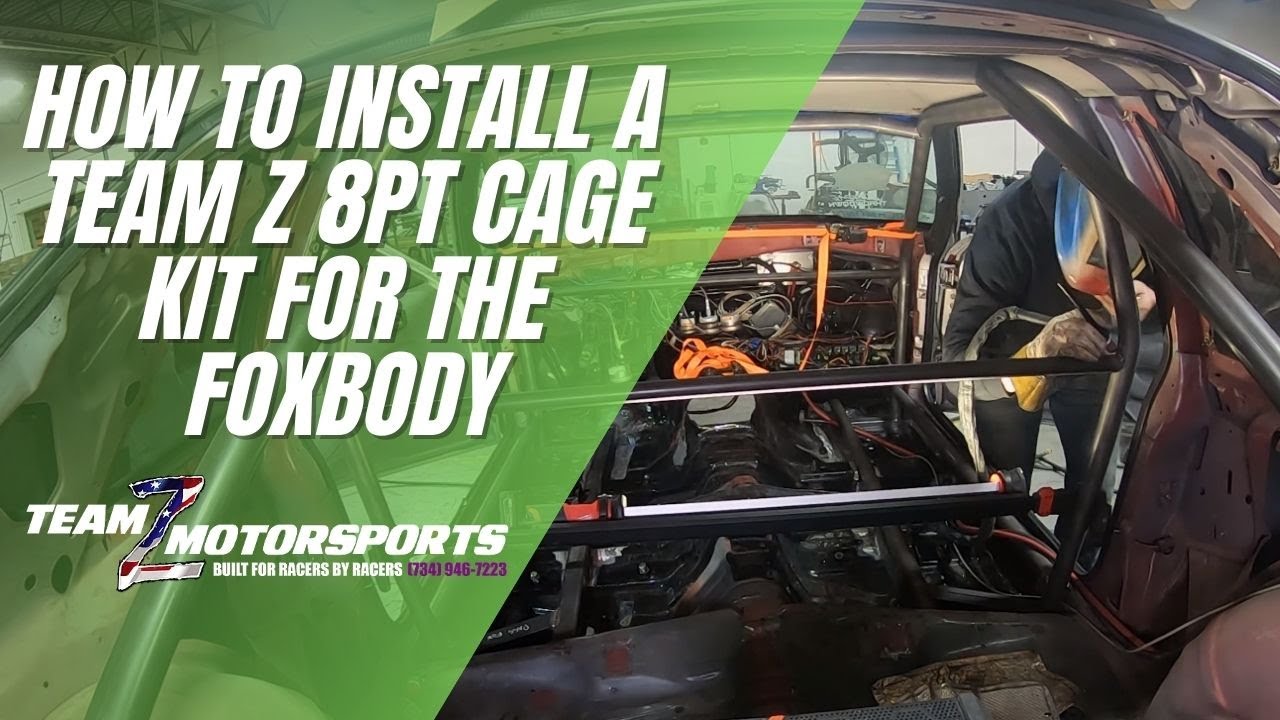 How to install a Team Z 8pt Cage Kit