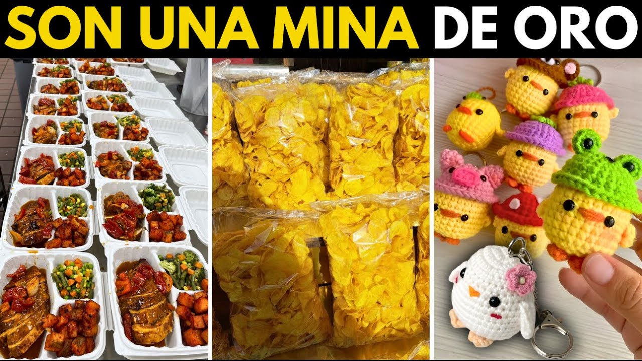 20 NEGOCIOS con POQUITO DINERO Que son una MINA DE ORO