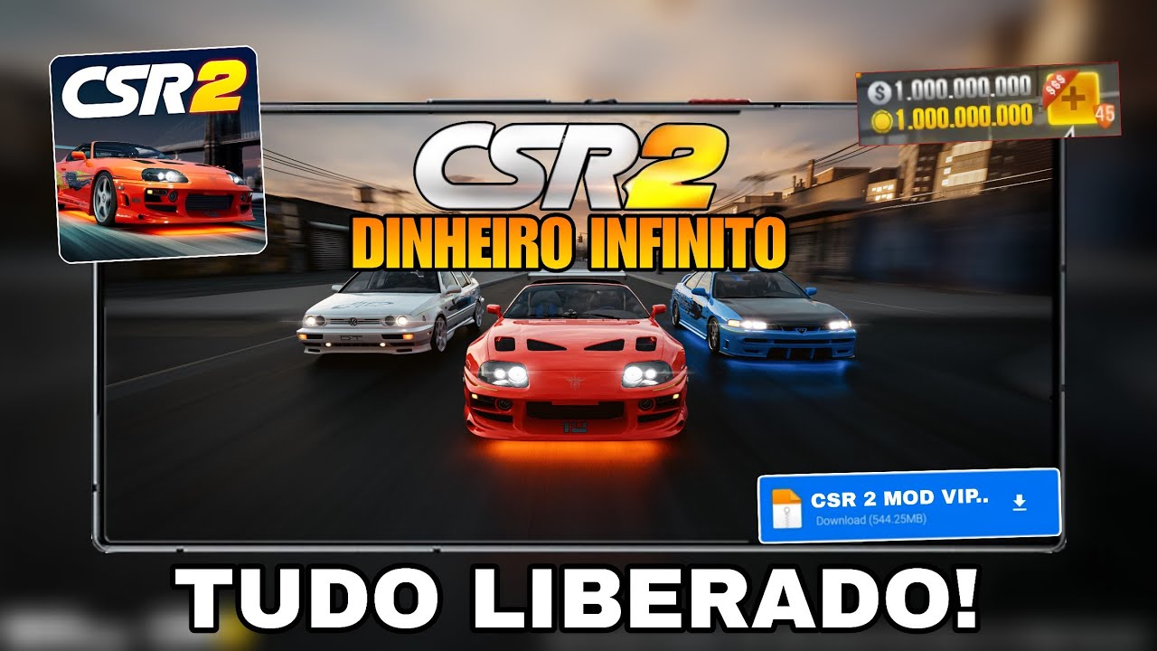 CSR RACING 2 MOD APK ATUALIZADO V6.2.1
