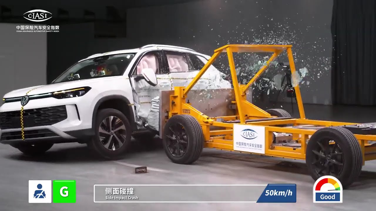 The New 2025 Volkswagen Tayron L - C-IASI Crashworthiness Tests