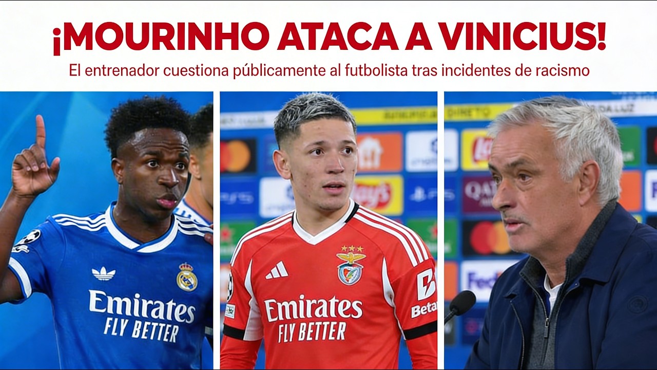 Jose Mourinho habla de Vinicius y el racismo