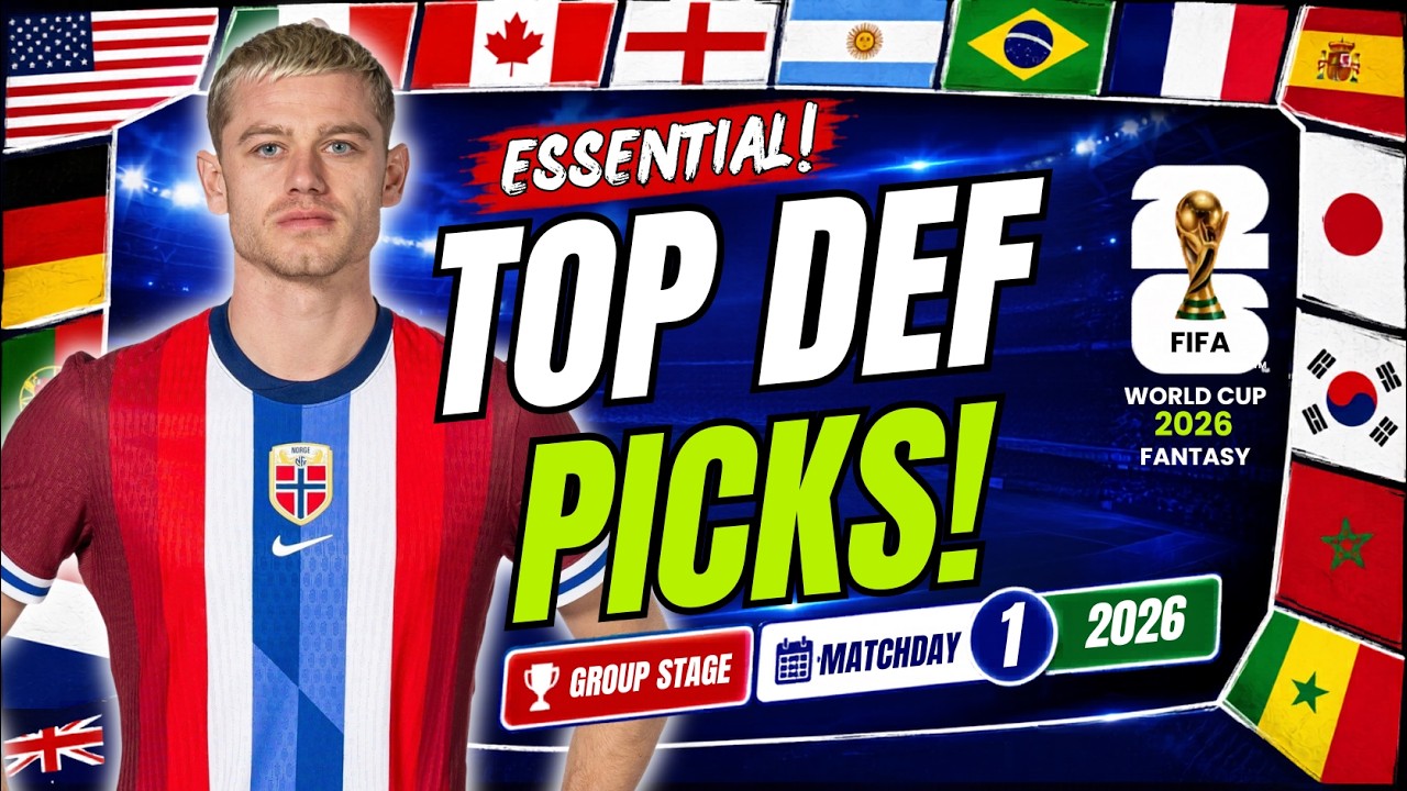 BEST Defenders for World Cup Fantasy 2026 🛡️ | Essential Picks & Hidden Gems