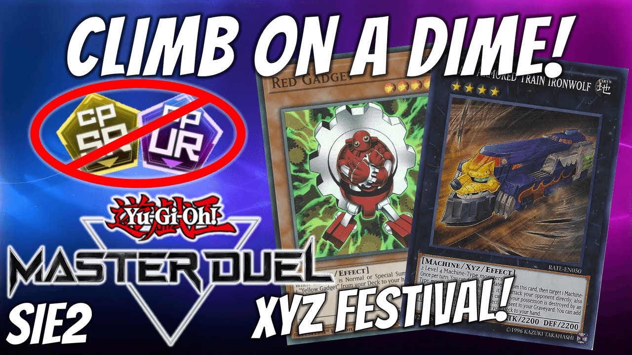 Climb on a Dime | Gadgets with ZERO SRs or URs - Xyz Festival Edition! [Yu-Gi-Oh! Master Duel]