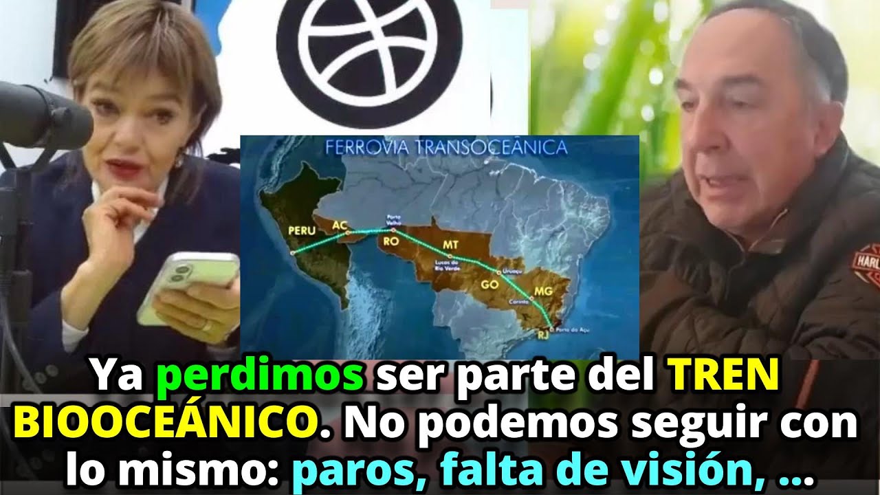 Bolivianos se LAMENTAN por no ser parte del TREN BIOOCEÁNICO