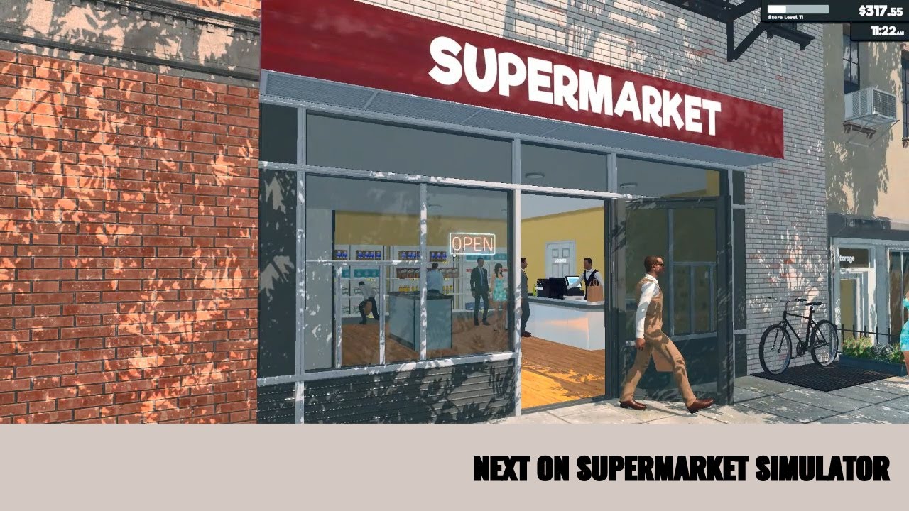 AKHIRNYA SUPERMARKET INI PUNYA KARYAWAN!!! Supermarket Simulator - Ep.3