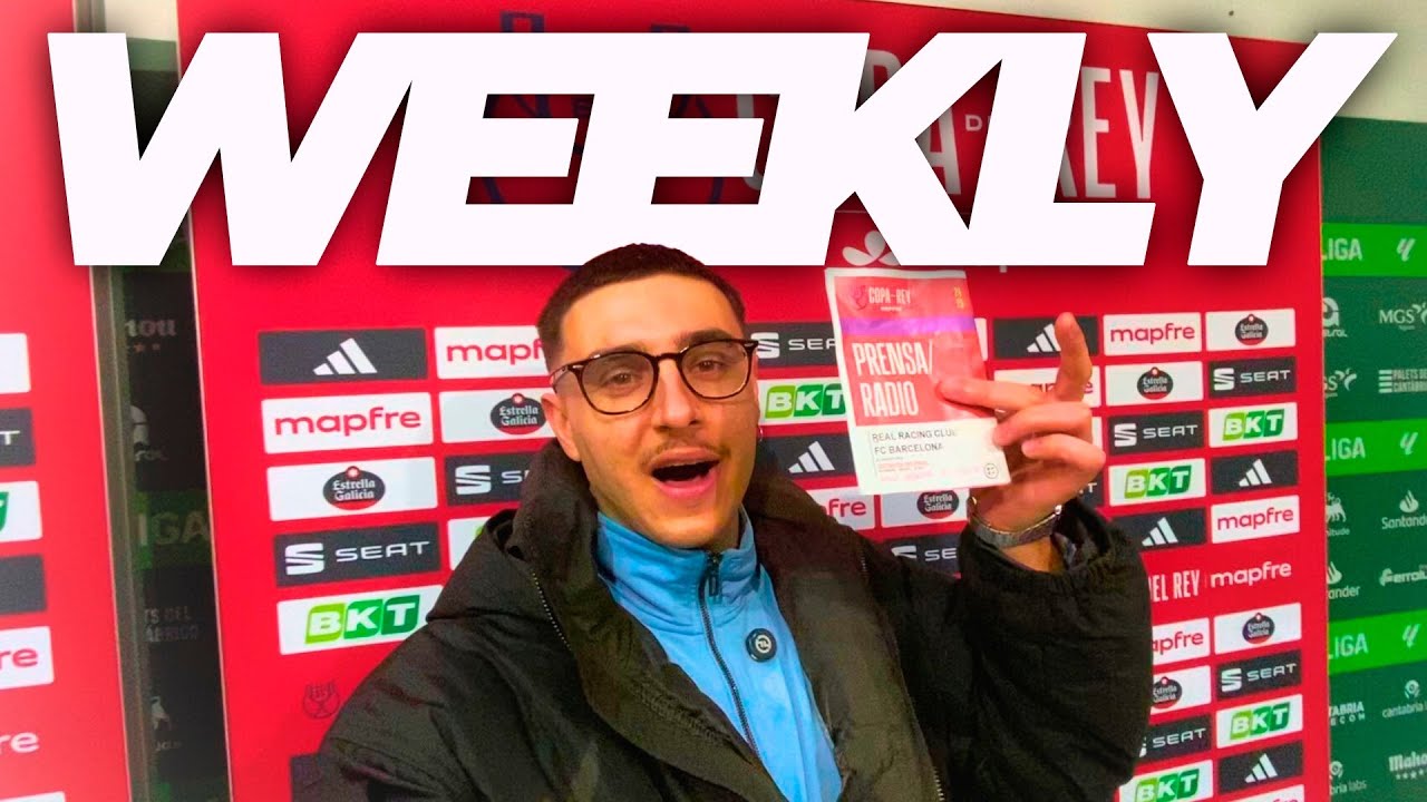 ¡FUI ACREDITADO A UN RACING-BARÇA! - WEEKLY 3 by DRIU
