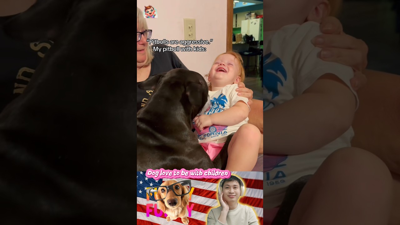 Dog love to be with children 👶🐶 |#377| #shorts #baby #dog #bestfriend #love #pets
