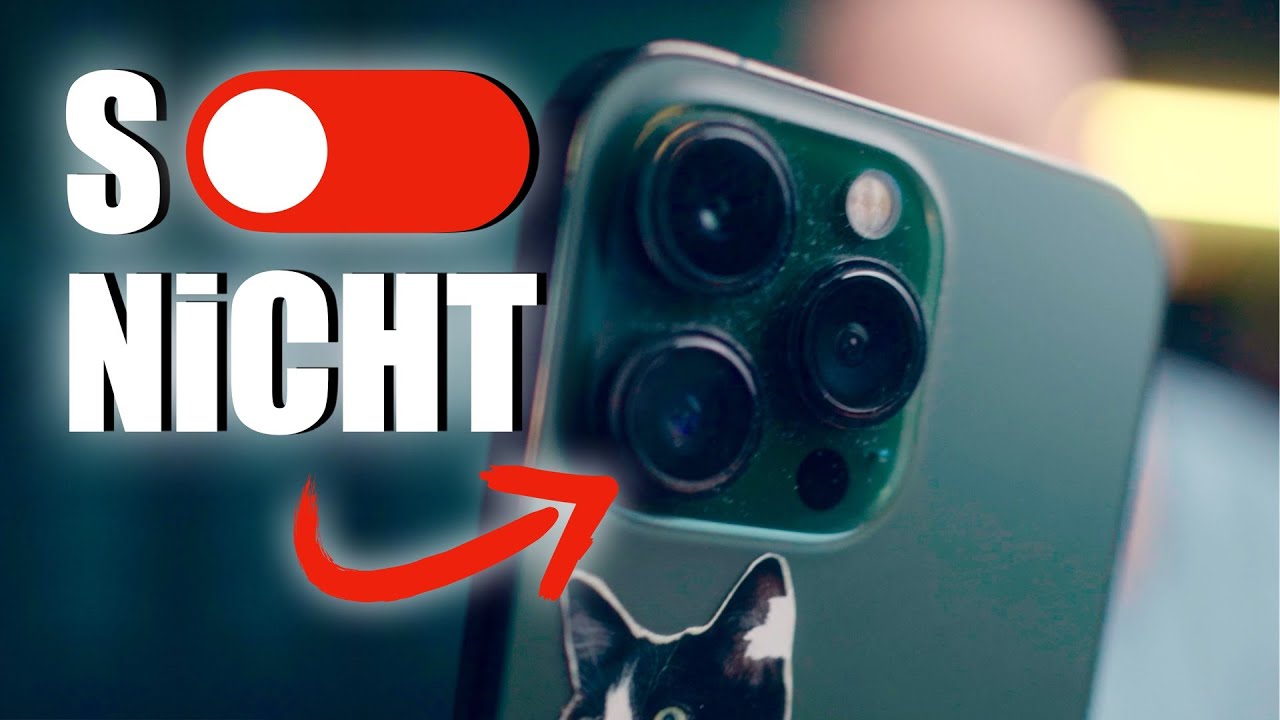 📲 Die h&auml;ufigsten FEHLER beim FiLMEN mit dem iPhone (und wie du es BESSER machst)