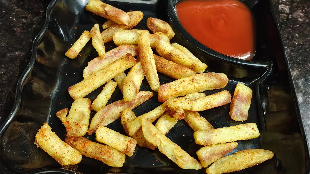 Masaledar French Fries | Chatpata Snack Recipe 🥔🤤#explore #trending #food #snacks 