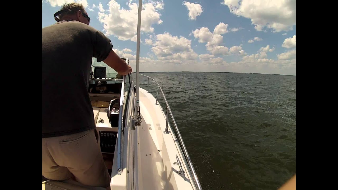 Cruising through Barnegat Inlet NJ, through Double Creek Channel, and into Pebble Beach.