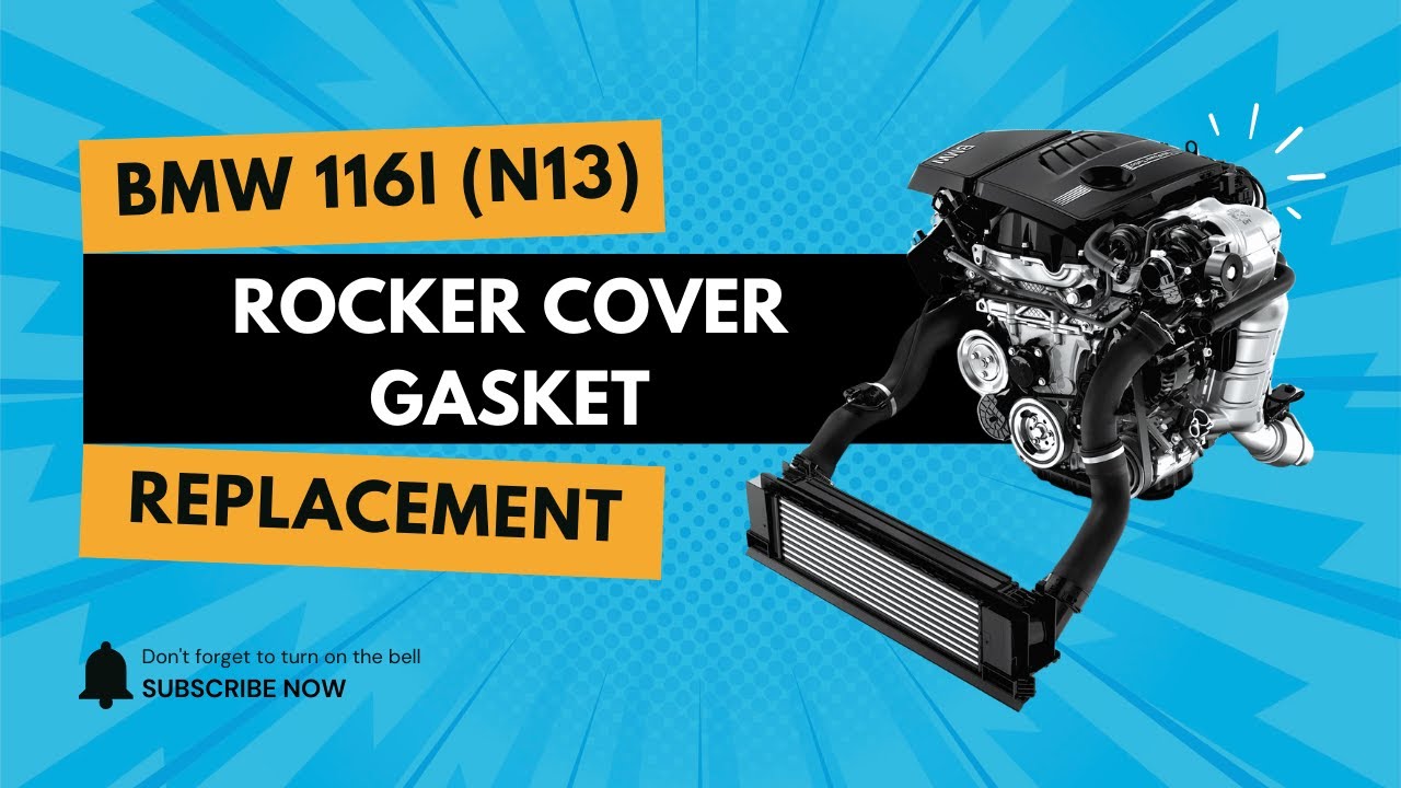 BMW LIFE!! | Rocker Cover Gasket Replacement N13 BMW/Mini 116i